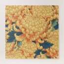 Suche nach chrysantheme puzzle Vintag
