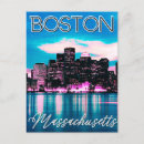 Suche nach boston skyline postkarten Reise