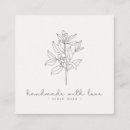 Suche nach blumenlogo visitenkarten Handgefertigt