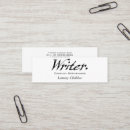 Suche nach ich bin vier visitenkarten Schriftsteller