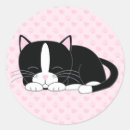 Suche nach schläfriges kätzchen aufkleber Kitty