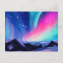 Suche nach polarlichter postkarten Berge