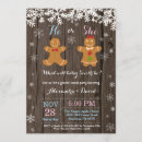 Suche nach gender reveal shower baby einladungen Er oder sie