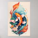 Suche nach koi fish poster Teich