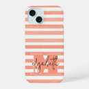 Suche nach pfirsich iphone hüllen Modernes monogramm