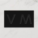 Suche nach 2 initialen visitenkarten Mit monogramm