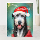 Suche nach irish wolfhound postkarten Weihnachten
