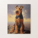 Suche nach airedale terrier puzzle Hund