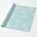 Suche nach weiße wolken geschenkpapier Blau