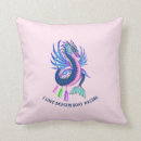 Suche nach blauer drache kissen Künstlerisch