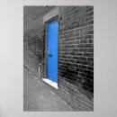 Suche nach blaue tür poster Zuhause