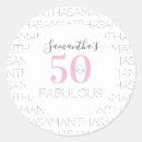 Suche nach 50 geburtstag aufkleber 50 und fabelhaft