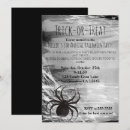 Suche nach spiderweb einladungen Spukhaft