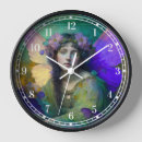 Suche nach schöne frauen wanduhren Blume