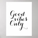 Suche nach positive vibes poster Positivität