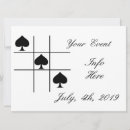 Suche nach tic tac toe postkarten Schwarz