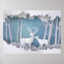 Suche nach weißer hirsch poster Weihnachten