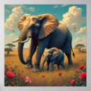 Suche nach baby elefant poster Natur