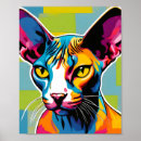 Suche nach sphynx cat poster Tier