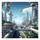 Suche nach futuristische stadt poster Zukunft