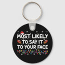 Suche nach lustige gesichter schlüsselanhänger Weihnachten