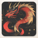 Suche nach chinesischer drache untersetzer Rot