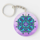 Suche nach blaue mandala schlüsselanhänger Abstrakt