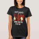 Suche nach rote soße tshirts Lustig