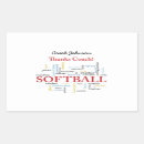 Suche nach rote kugel aufkleber Softball