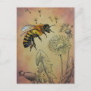 Suche nach bienen blume postkarten Honigbiene