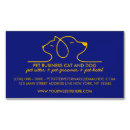 Suche nach begleiter visitenkarten Hund