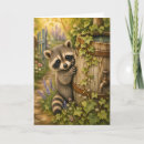 Suche nach waschbär karten Waldtier