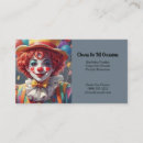 Suche nach clown visitenkarten Entertainer