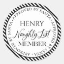 Suche nach naughty aufkleber Weihnachtsaufkleber