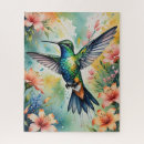 Suche nach kolibri puzzle Aquarell