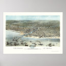 Suche nach chicago map poster Foto