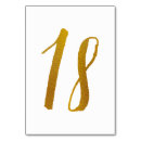 Suche nach 18 tischkarten Gold