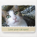 Suche nach grüne mit augen katze mousepads Katzen