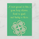 Suche nach keltische knoten postkarten Kleeblatt