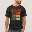 Suche nach legende seit 1965 tshirts Juli