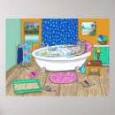 Suche nach katze baden poster Badewanne
