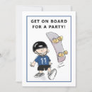 Suche nach skateboarding party einladungen Junge