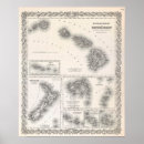 Suche nach hawaii inseln poster Map