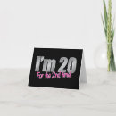 Suche nach 20 jahre geburtstags karten Spaß