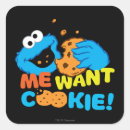 Suche nach cookies aufkleber Sesamstraße