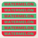 Suche nach wassermelonen untersetzer Rot