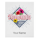 Suche nach honolulu poster Blume