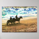 Suche nach pferd und reiter poster Strand