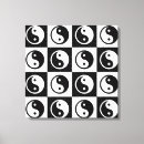 Suche nach yin yang leinwandbilder Schwarz weiß
