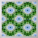 Suche nach sonne mandala poster Blau